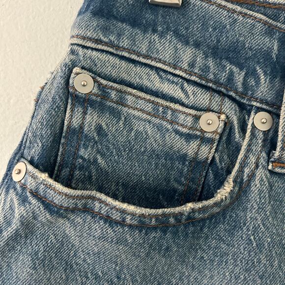 Madewell Women's The Perfect Vintage Wide Leg Medium Wash Jeans 25 T Tall NWOT - Picture 4 of 10